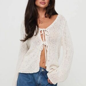 Swain Knit Cardigan Cream